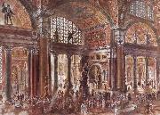 unknow artist, Reconstruction of the Baths of Diocletian in Rome